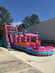 IMG 9801 1772490979 24 FT Pink Paradise Dual Lane Waterslide