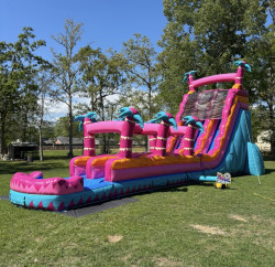 IMG 2089 1776556589 24 FT Pink Paradise Dual Lane Waterslide