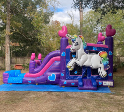 IMG 2398 1780323149 Unicorn Combo - Dual Lane Wet/Dry Slide