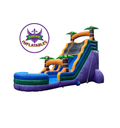 20 FT Purple Paradise Waterslide