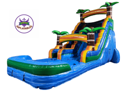 20 FT Icy Blue Waterslide